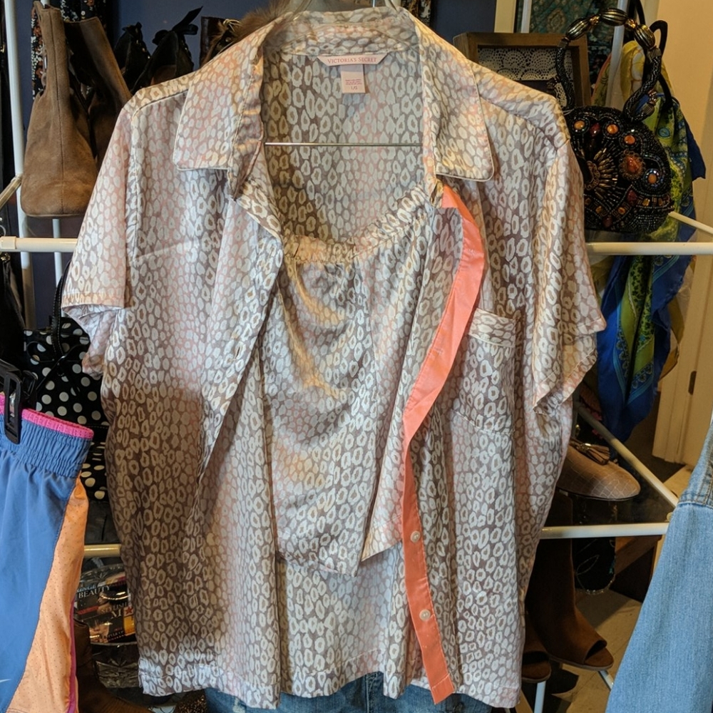 Victoria's Secret sz L pajamas shorts and top